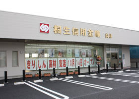 銀行　桐生信用金庫高林支店（銀行）まで516m