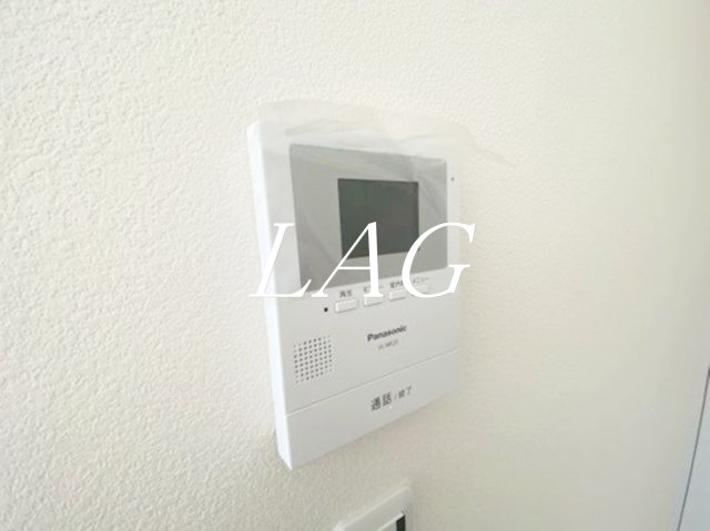 セキュリティ　モニター付きインターフォンです。