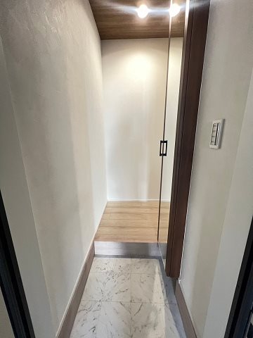 玄関　明るい玄関です