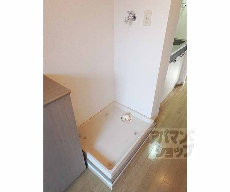 その他設備　洗濯機も室内に置けます！
