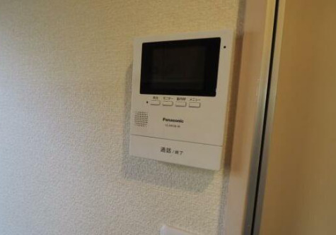 セキュリティ　モニター付きインターホンです