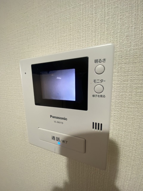 セキュリティ　来訪者の顔の見える安心感。