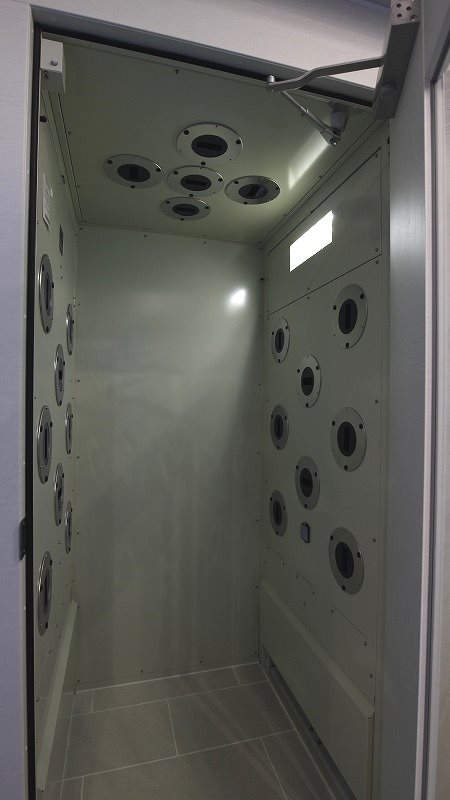 その他　エアーシャワー室