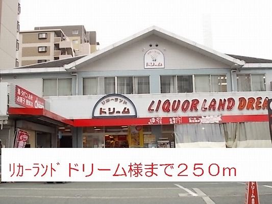 スーパー　リカーランドドリーム様（スーパー）まで250m
