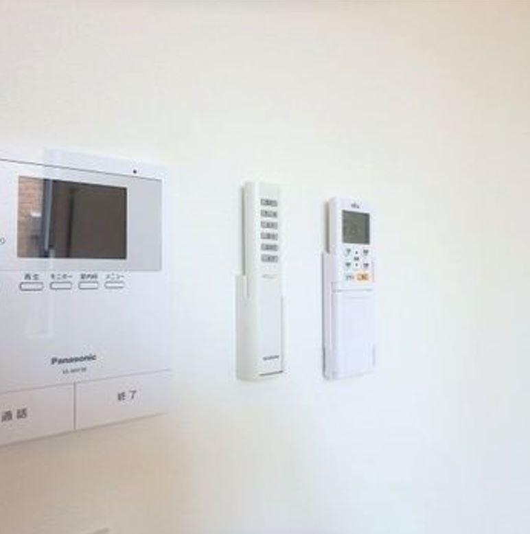セキュリティ　モニター付きインターホン(録画あり)でセキュリティも◎