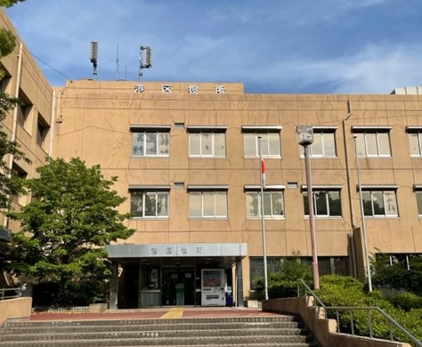 役所　名古屋市港区役所（役所）まで1183m