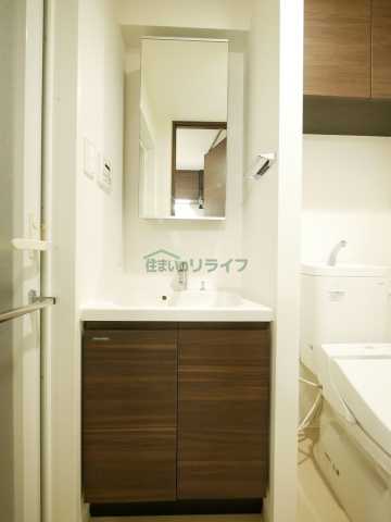 洗面設備　別部屋(504号室1K25.35平米)参考画像