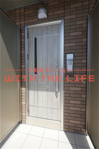 玄関　明るい玄関です
