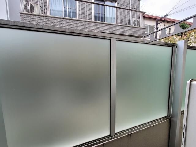 バルコニー　※全て別号室のお写真。内装等参考にしてください。