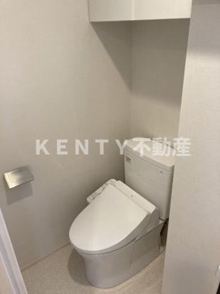 トイレ　ゆったりとした空間のトイレです