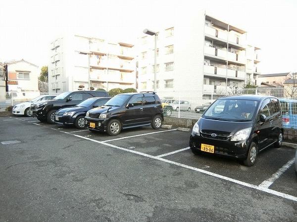 駐車場　駐車しやすい！