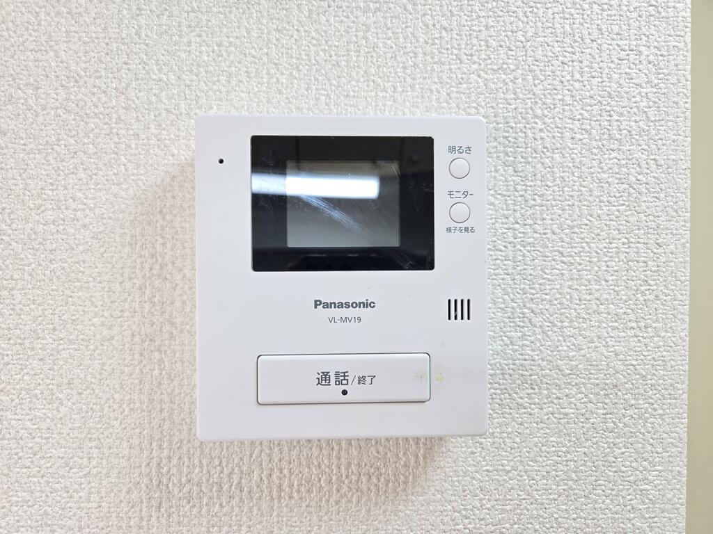 セキュリティ　モニターホンで安心♪