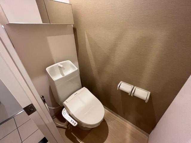 アンプルールのトイレ写真