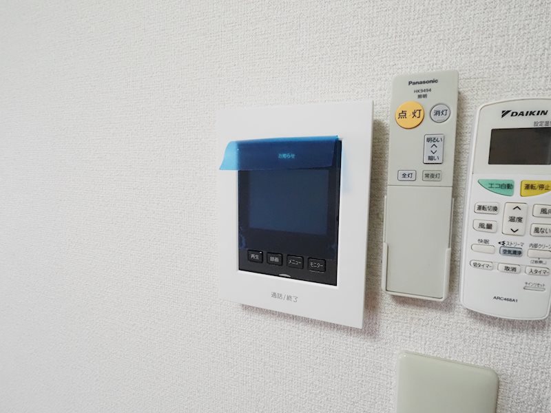 セキュリティ　別号室の参考写真となります