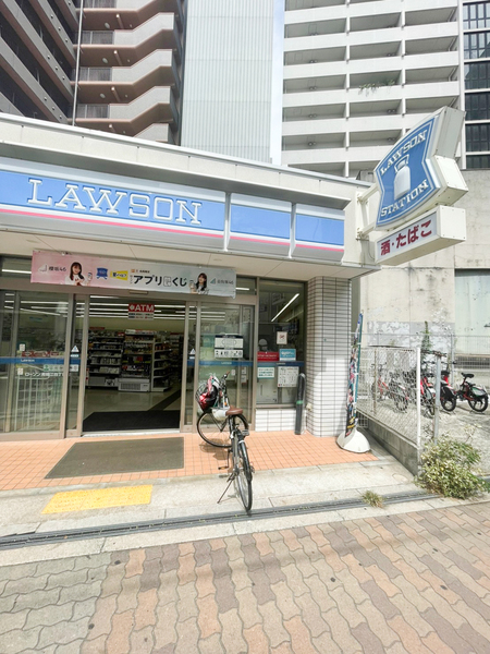コンビニ　LAWSON　南堀江四丁目店（コンビニ）まで393m