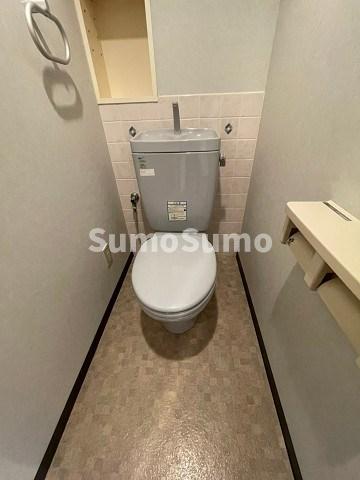 トイレ　ゆったりとした空間のトイレです