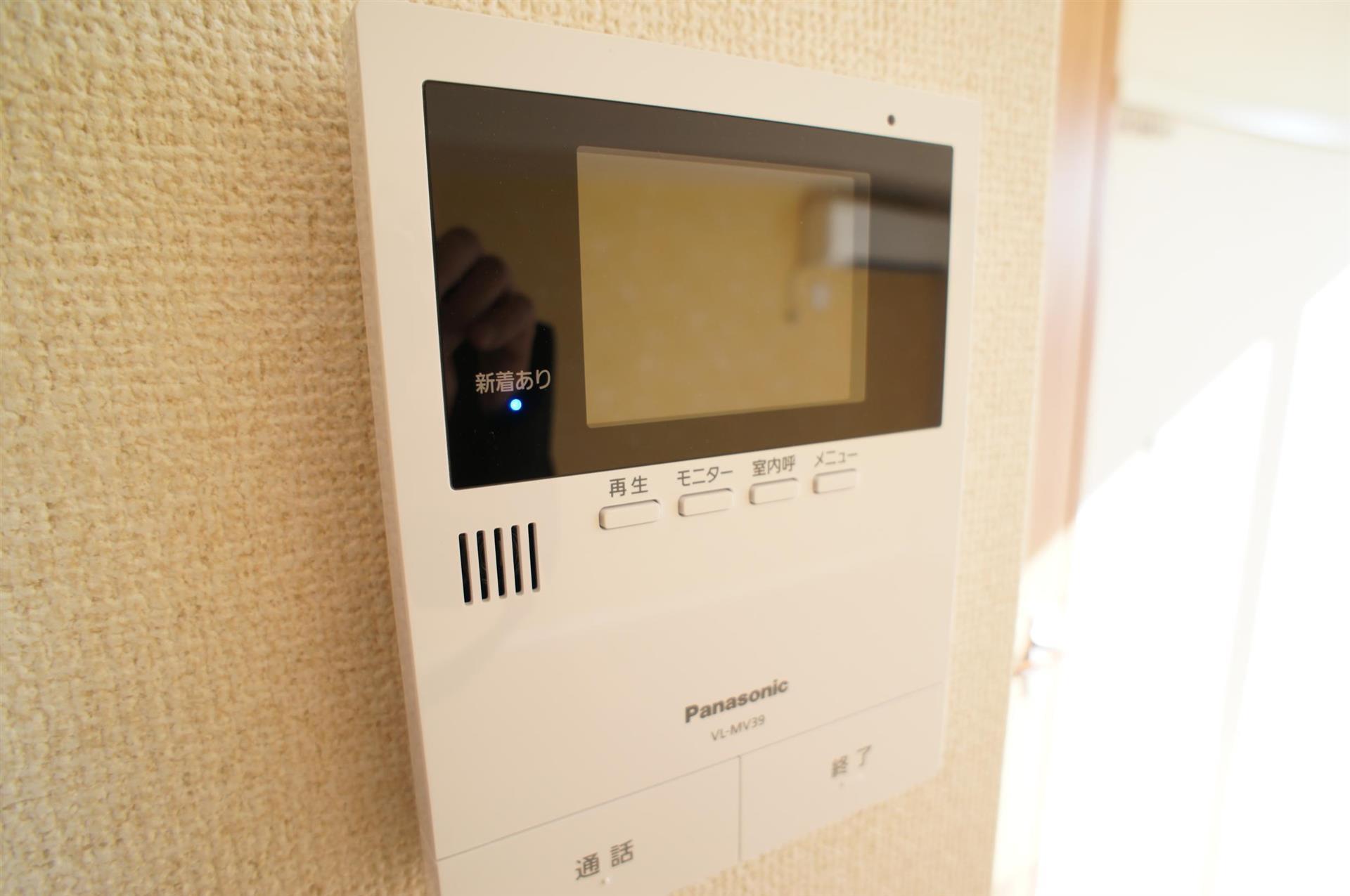 セキュリティ　モニタ付インターホン
