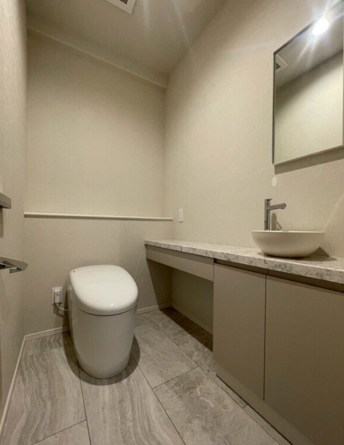 トイレ　清潔感のあるトイレです