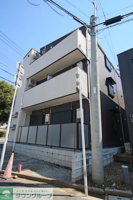 建物外観　オートロック完備　全戸角部屋