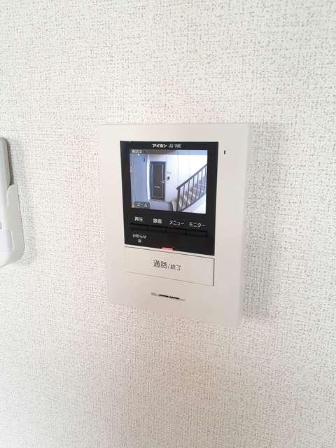 セキュリティ　モニター付きインターホン