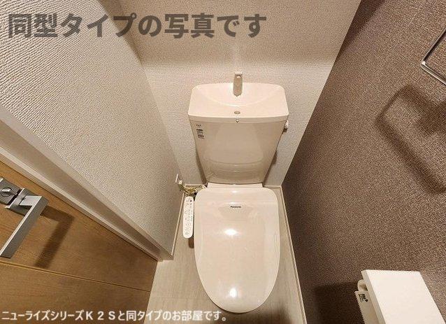 トイレ　ゆったりとした空間のトイレです