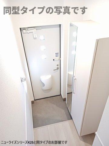 玄関　落ち着いた玄関です