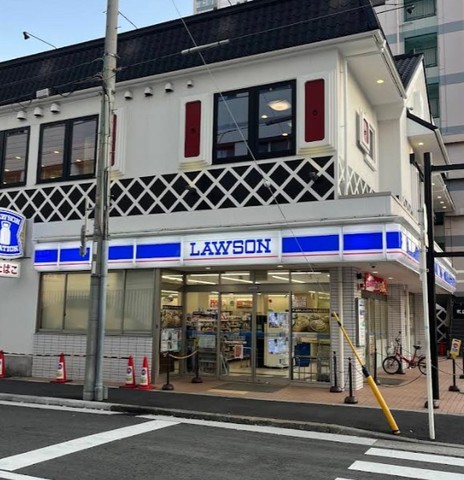 コンビニ　ローソン　天神橋七丁目店（コンビニ）まで587m