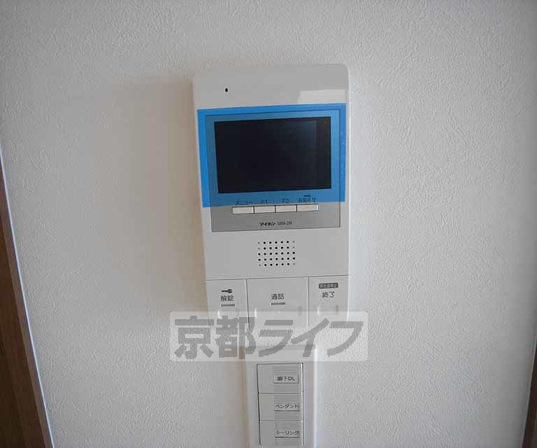 セキュリティ　来客も安心です。
