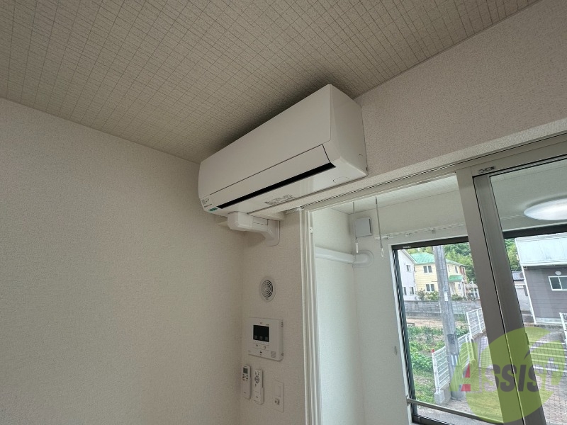 その他設備　エアコンが設置済みです。入居後すぐに使用できます。
