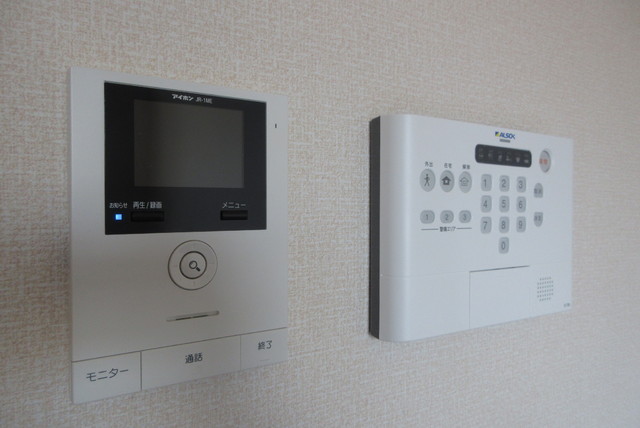 セキュリティ　ＴＶモニタ付ドアホン（ＡＬＳＯＫは別途料金が発生します）
