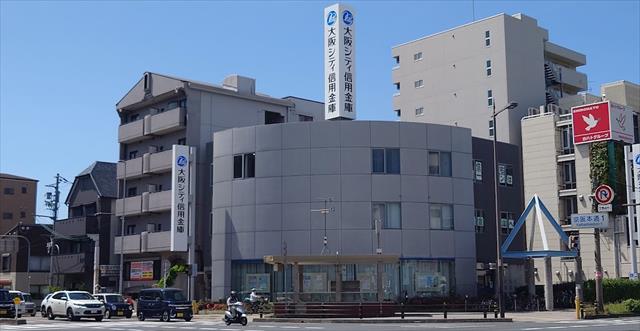銀行　大阪シティ信用金庫守口支店（銀行）まで524m