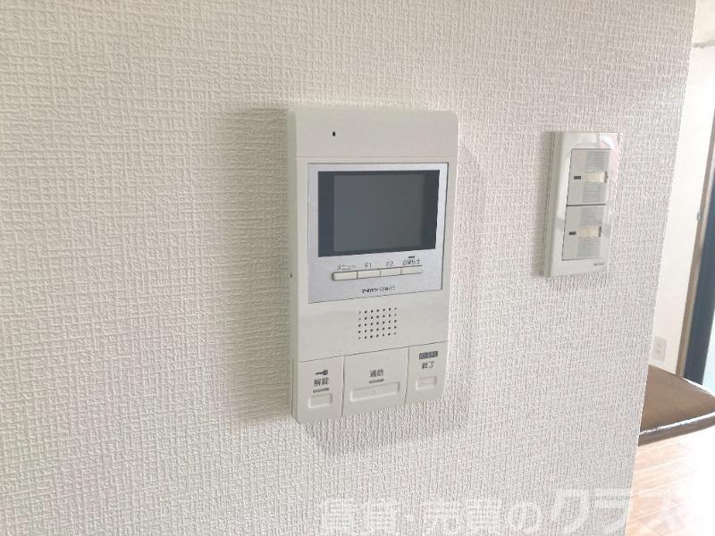 セキュリティ　訪問チェックができるＴＶモニターホン！