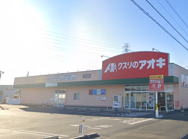 ドラックストア　クスリノアオキ 城北店（ドラッグストア）まで221m