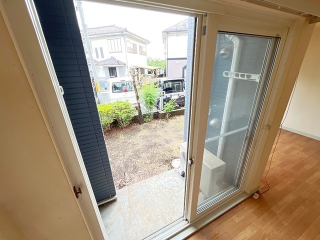 バルコニー　専用のお庭付きです