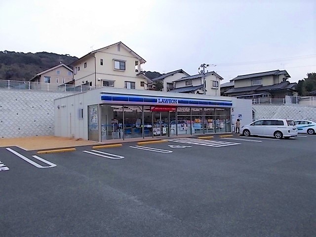 コンビニ　ローソン清水万石店（コンビニ）まで430m