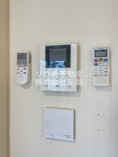 セキュリティ　訪問者が一目で分かるＴＶモニタ付インターホンです！
