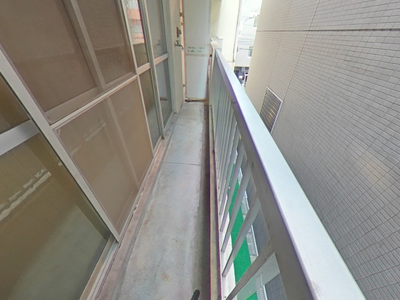 バルコニー　※別部屋の写真です