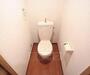 トイレ　清潔感のあるトイレです。