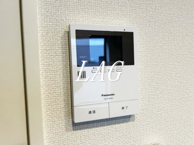 セキュリティ　モニター付インターホンです。