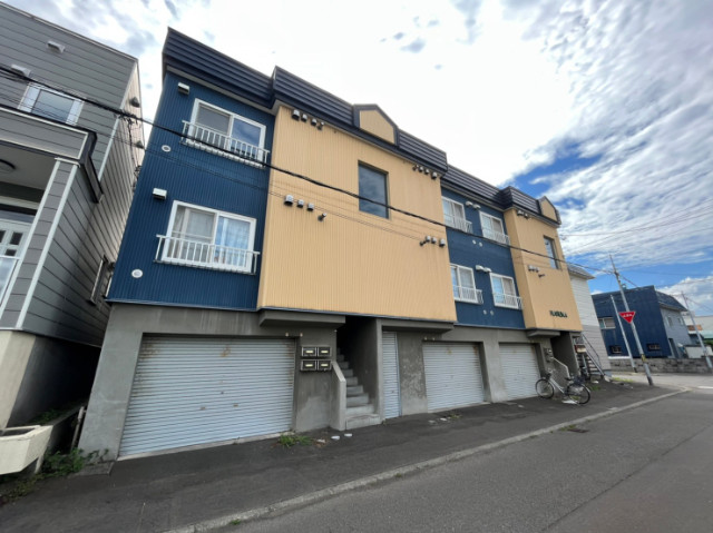 建物外観　札幌市北区北３０条西「コーポはるか」