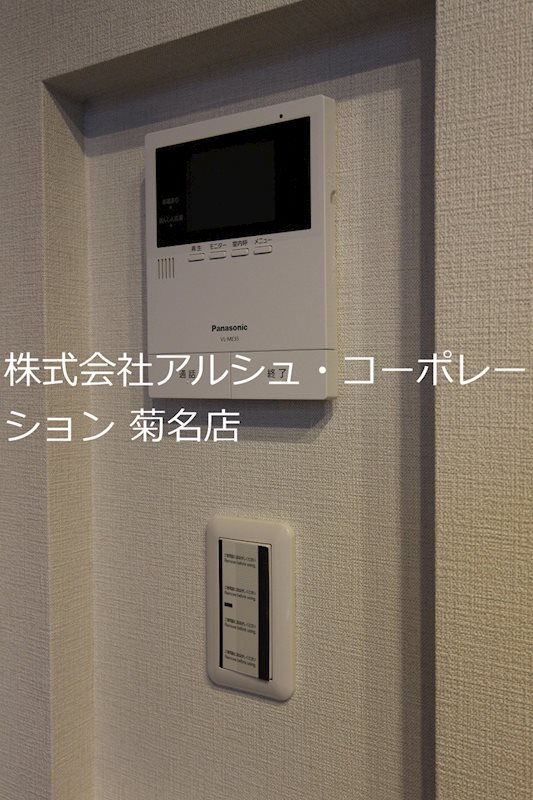 セキュリティ　モニタ付きインターホンで安心☆