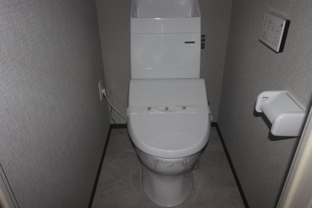 トイレ　同物件別号室の写真