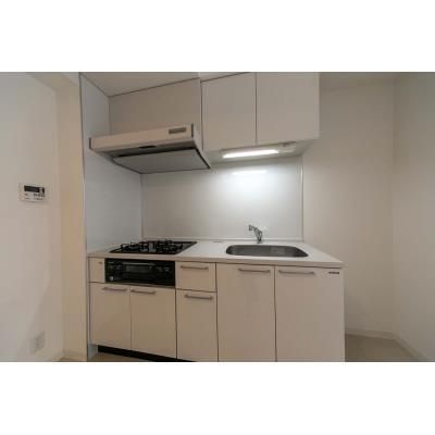 都営大江戸線 牛込柳町駅 徒歩5分 12階建 築14年のキッチン写真