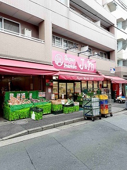 スーパー　スーパーJ&M（スーパー）まで355m