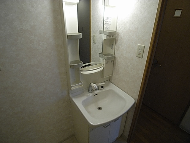 洗面設備　写真は同じ物件の類似のものです