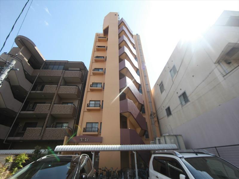建物外観　外観　全室角部屋　南向き