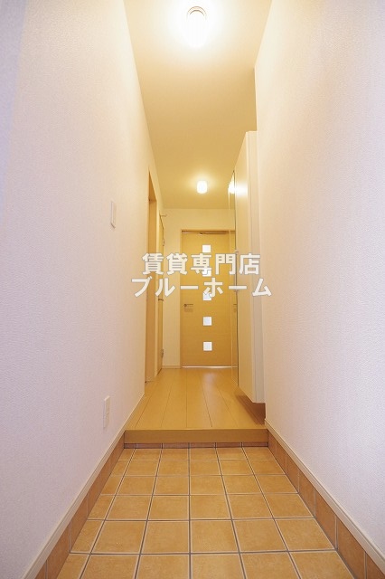 玄関　奥行きのある玄関！