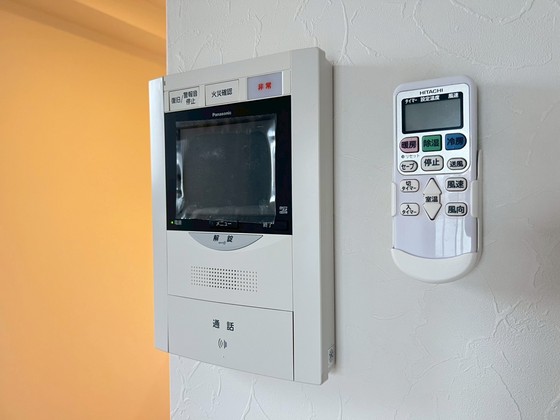 セキュリティ　※別部屋の写真です