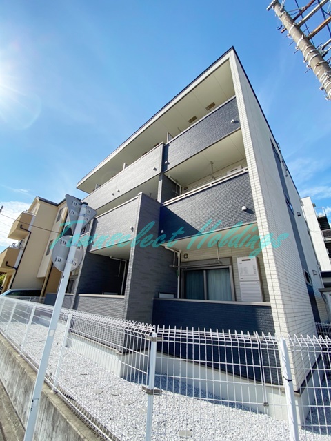 建物外観　2017年築・オートロック付き大手施工アパート
