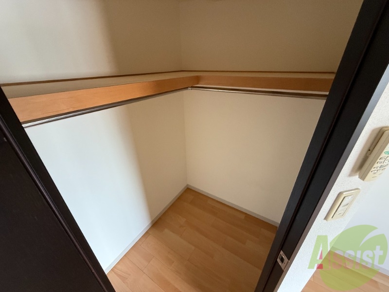 収納　奥行きのある収納です